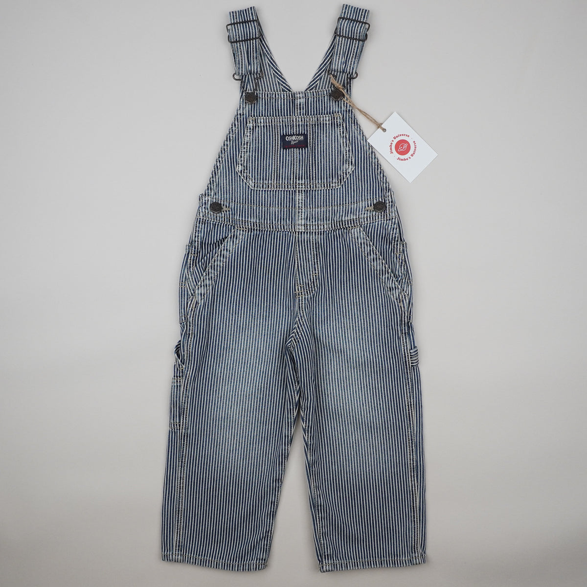 OshKosh Hickory Stripe Overalls