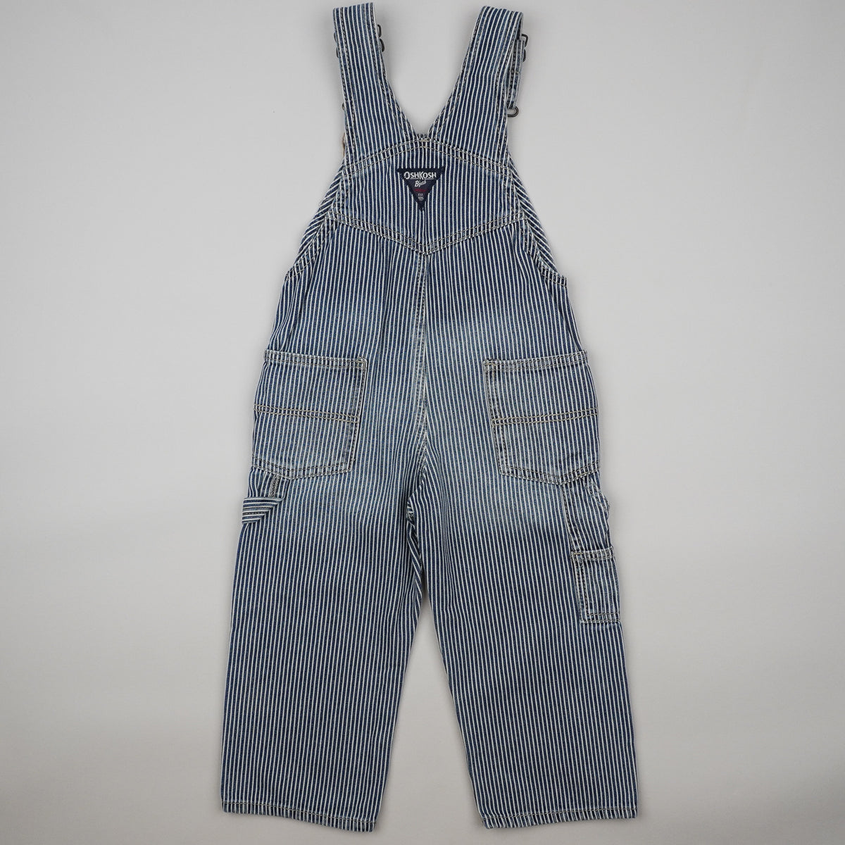 OshKosh Hickory Stripe Overalls