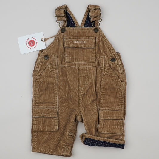 Lined Vintage OshKosh Corduroy Overalls