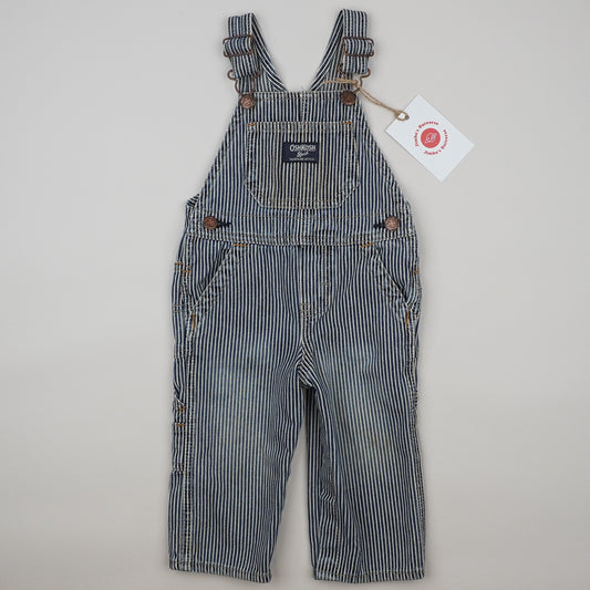 OshKosh Hickory Stripe Overalls