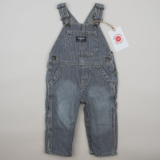 OshKosh Hickory Stripe Overalls