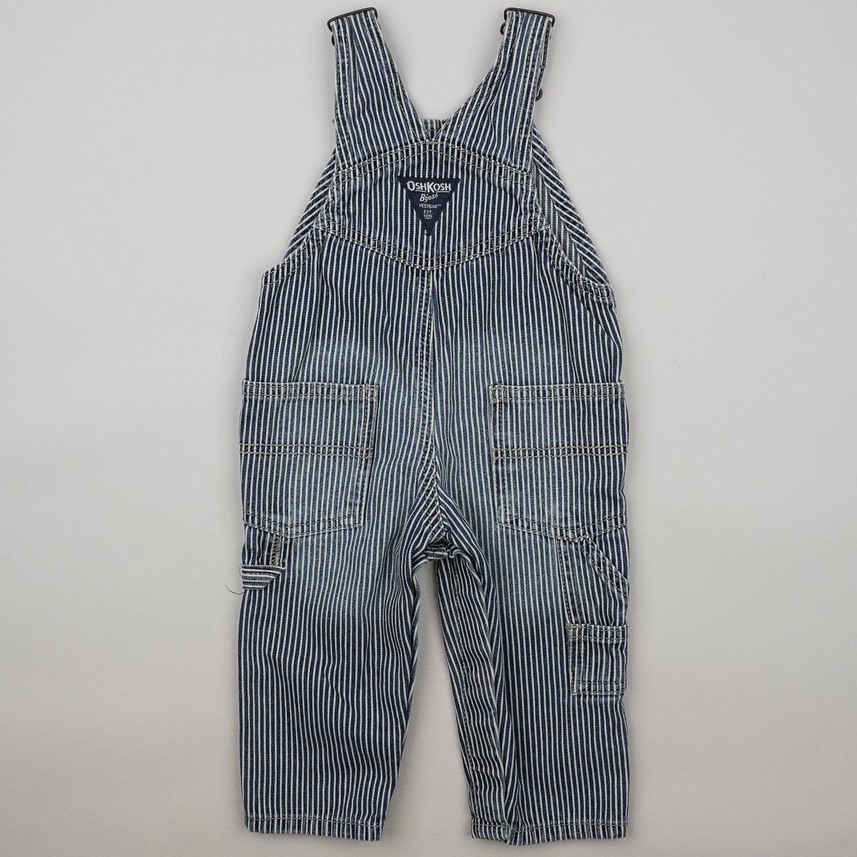 OshKosh Hickory Stripe Overalls