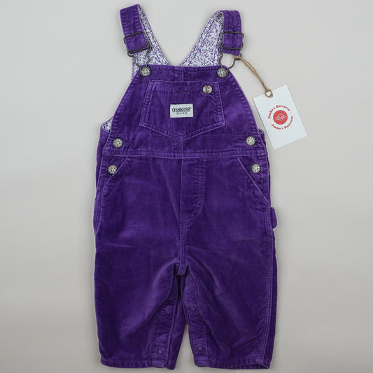 Vintage OshKosh Velvet Overalls