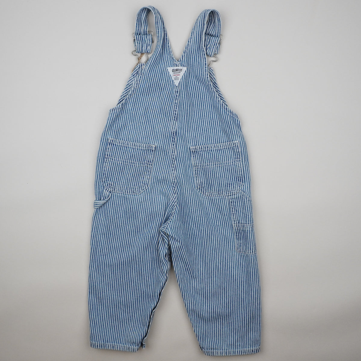 Vintage OshKosh Hickory Stripe Overalls