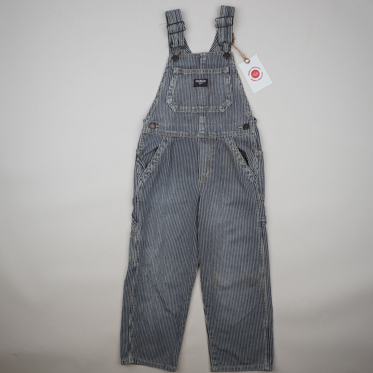 OshKosh Hickory Stripe Overalls