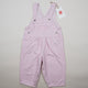 Pink Vintage Hickory Stripe Overalls