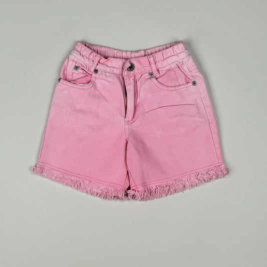 Denimshort in pink