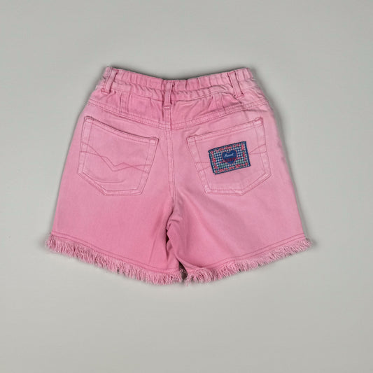 Denimshort in pink