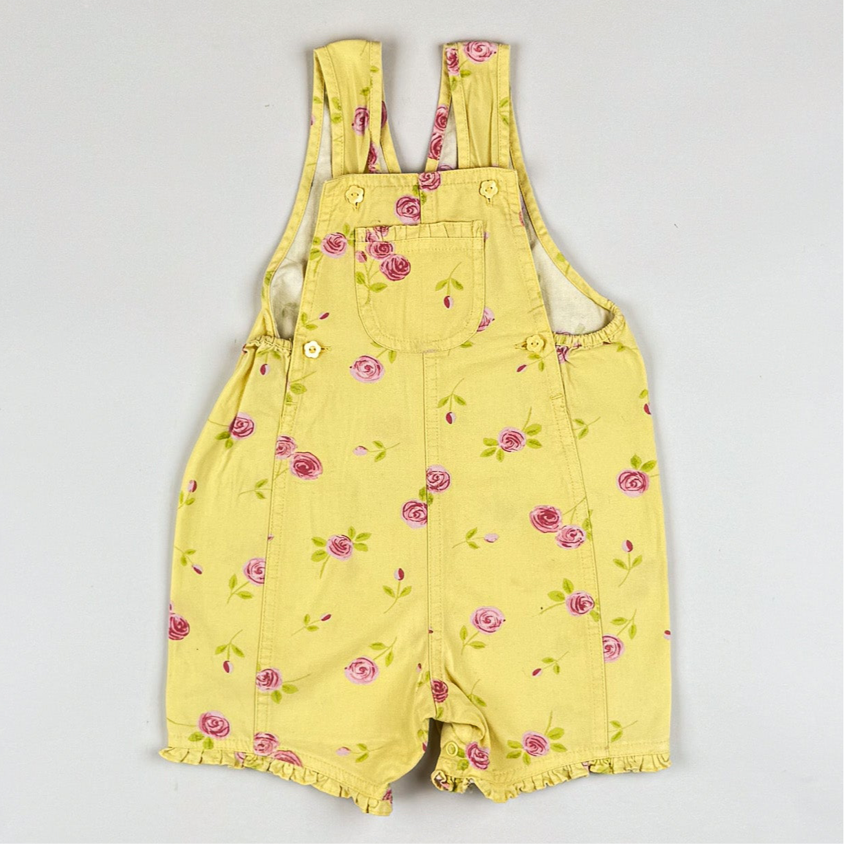 Floral Vintage Shortalls