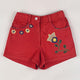 Vintage Shorts with Embroidery