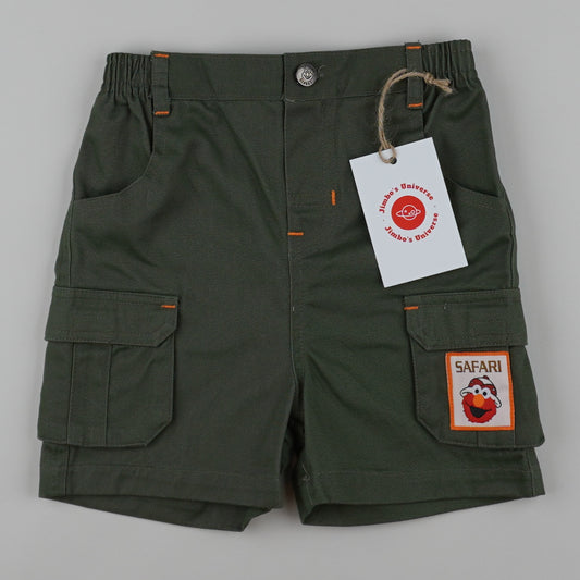 NWOT Vintage Sesame Street Cargo Shorts