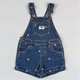 OshKosh Shortalls with Embroidered Hearts