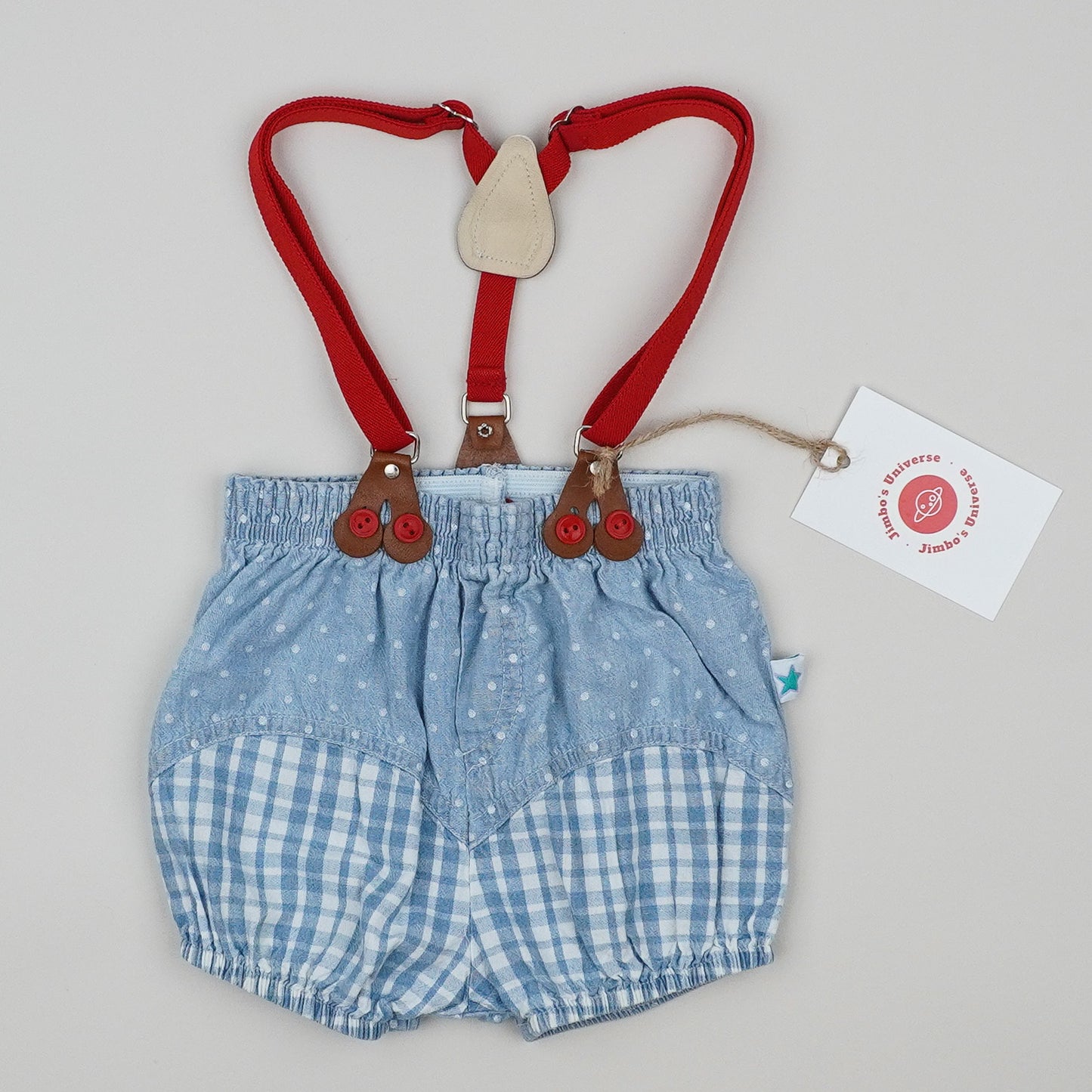 Vintage Short with Suspenders