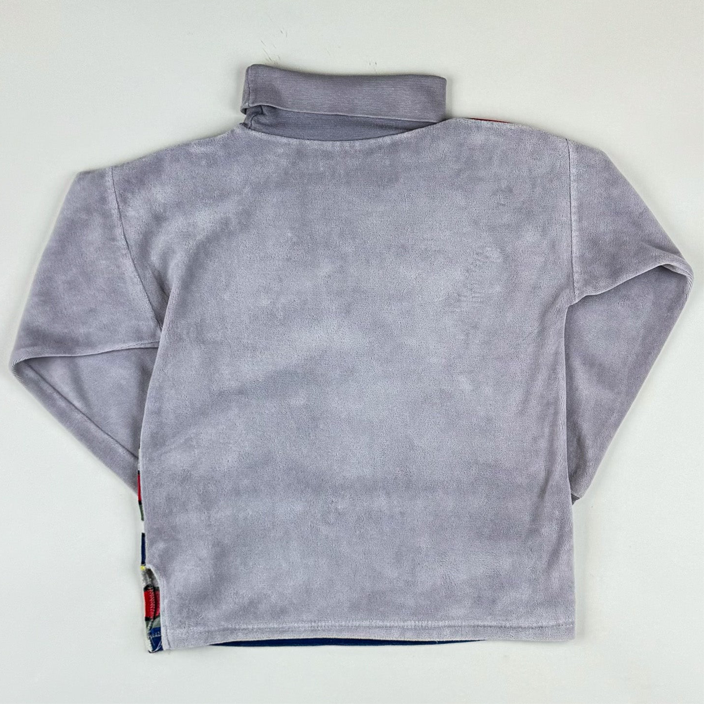 Long-sleeved Velvet Shirt