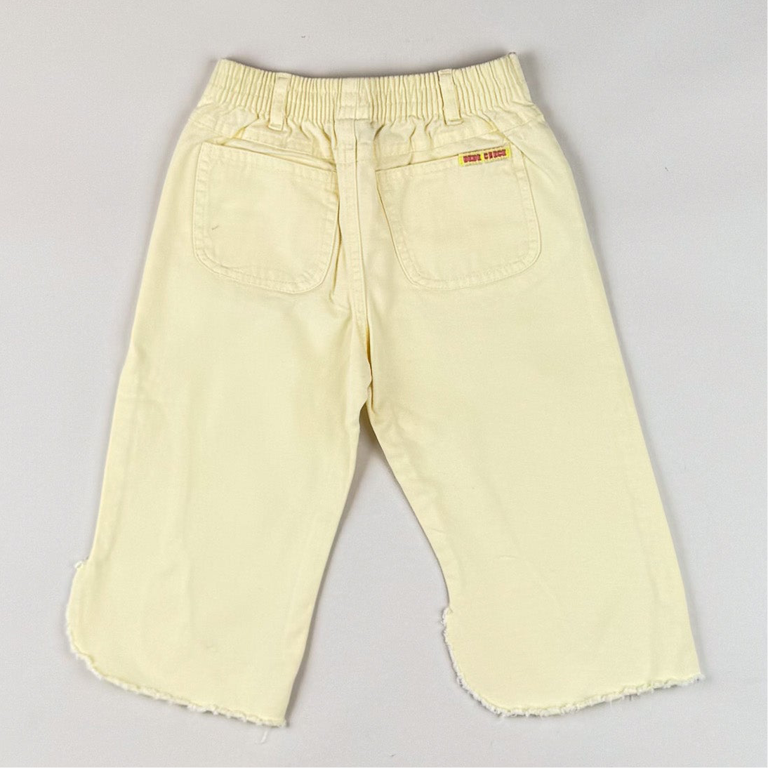 Yellow Vintage Capri Pants
