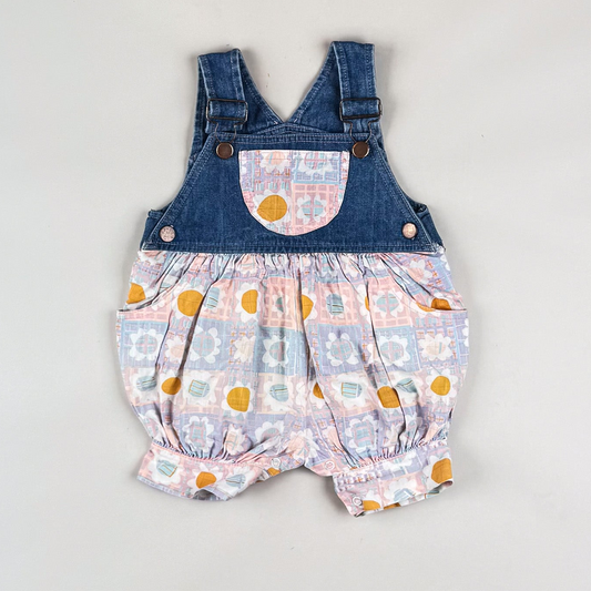 Vintage Bubble Shortalls