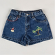 GAP Denim Shorts with Embroidery