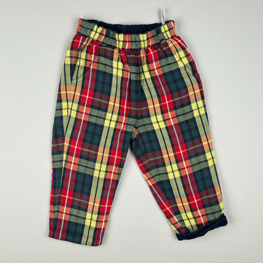 Baggy Pants in yellow, red and green