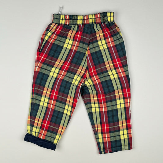 Baggy Pants in yellow, red and green