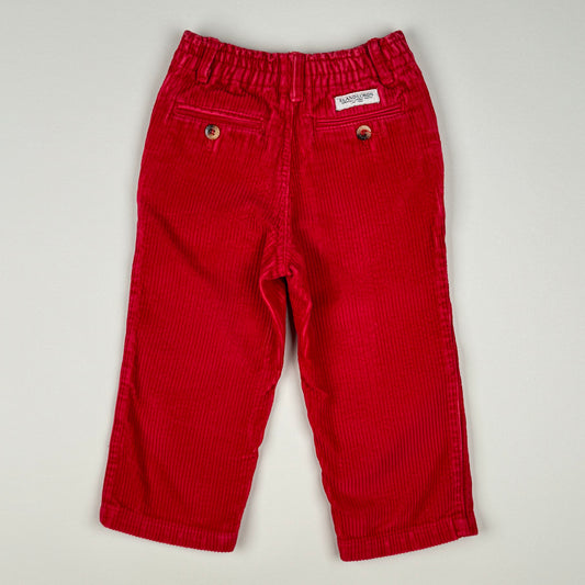 Corduroy Pants in red