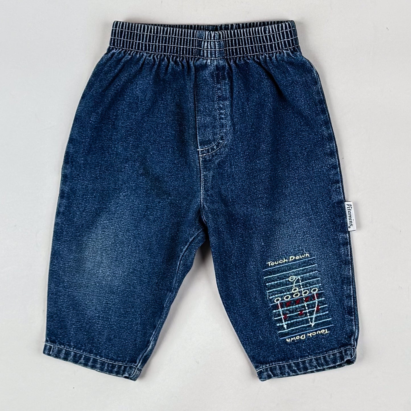 Vintage Jeans with Embroidery