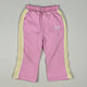 Pants in pink and yellow