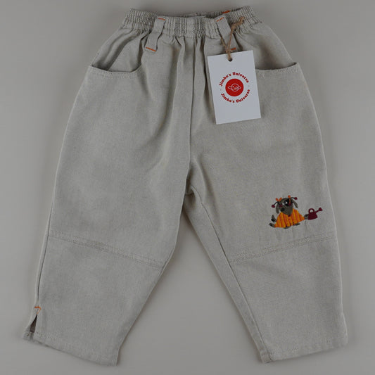 Vintage Jeans with Embroidery
