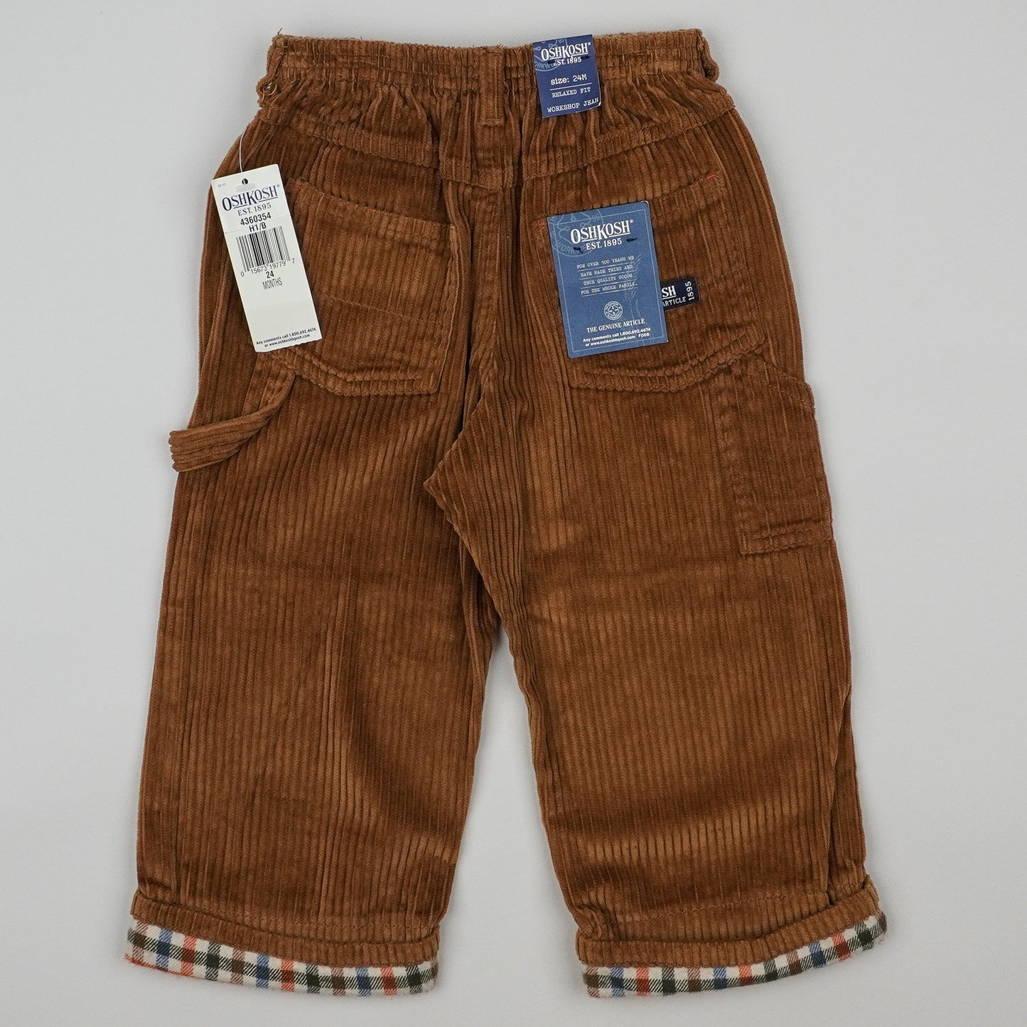 NWT OshKosh Carpenter Corduroy Pants