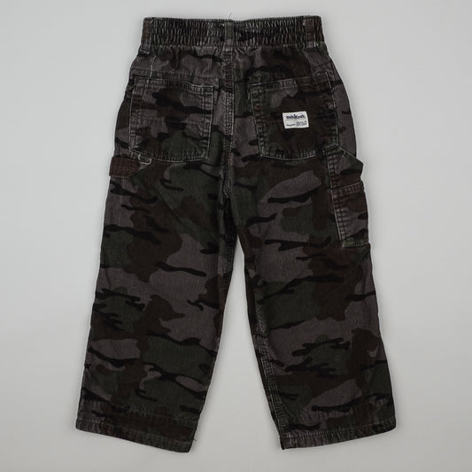 Vintage OshKosh Camo Corduroy Carpenter Pants