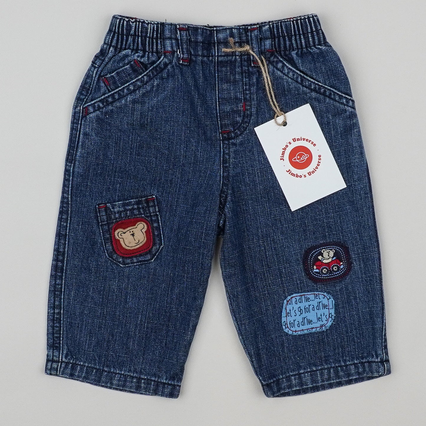 Vintage Jeans with Patches