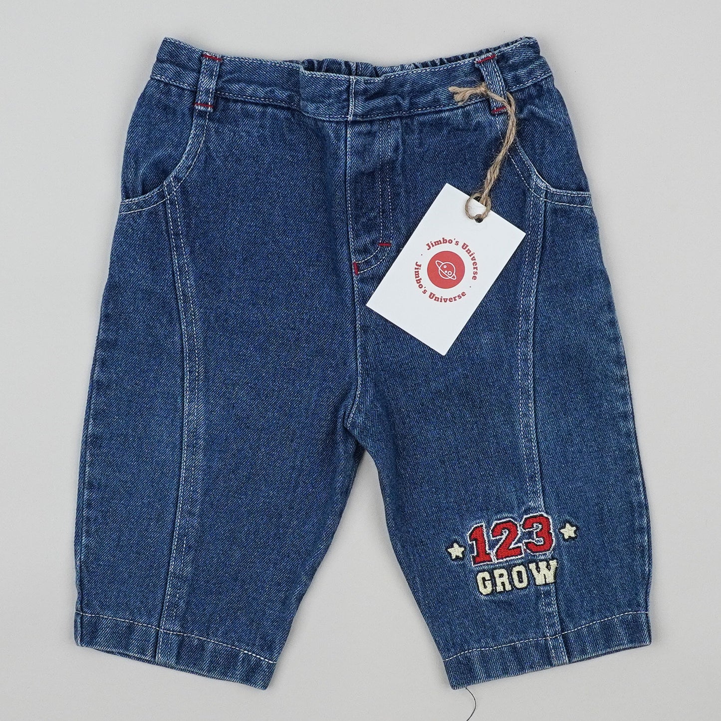Vintage Jeans with Embroidery