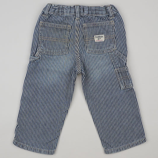 OshKosh Hickory Stripe Carpenter Pants