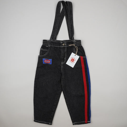 Vintage Bugle Boy Jeans with Suspenders