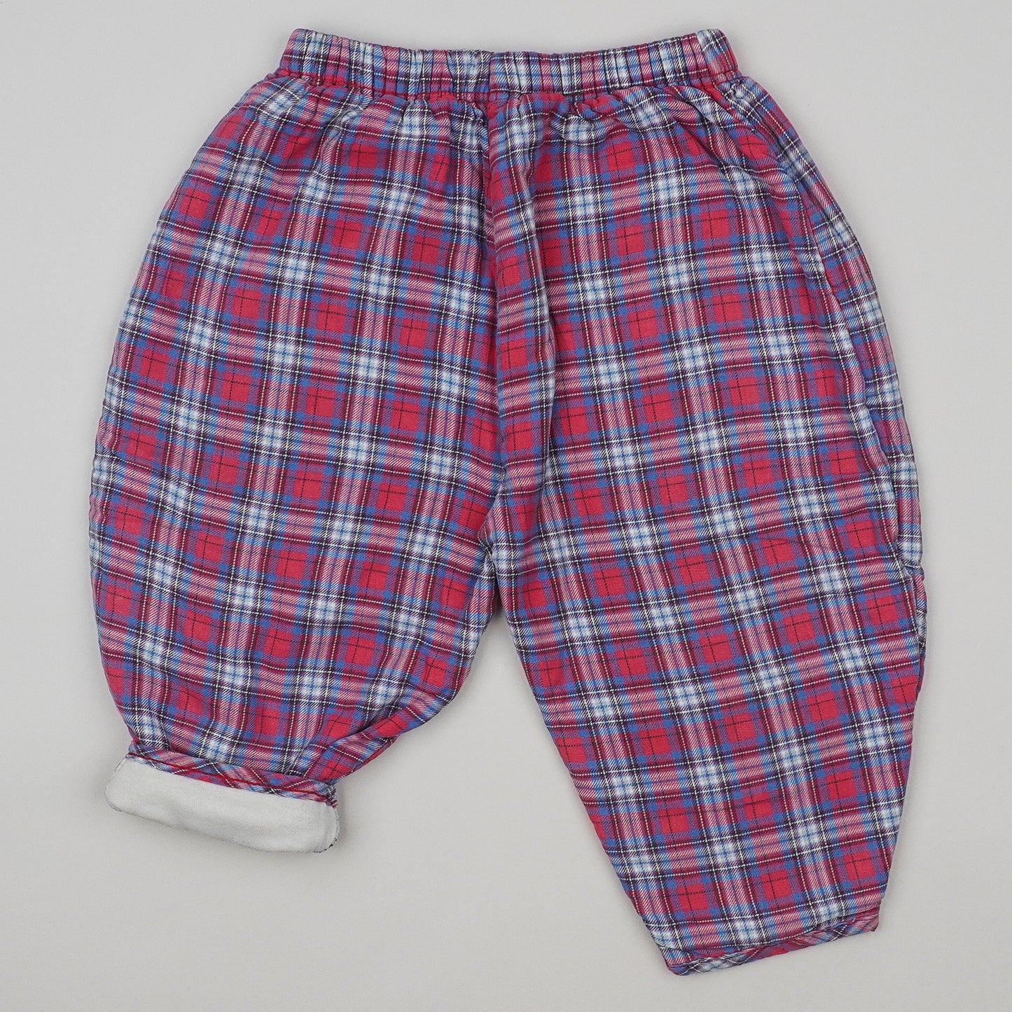 Lined Vintage Checkered Pants