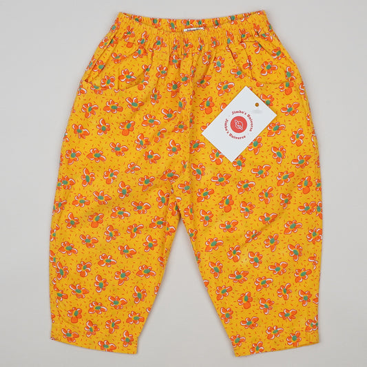 Vintage Floral Baggy Pants