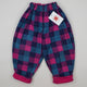 Lined Vintage Checkered Pants
