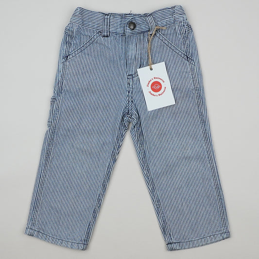 Carhartt Hickory Stripe Carpenter Jeans