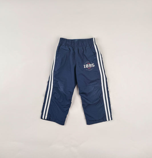 Tracksuit Pants in blue and white