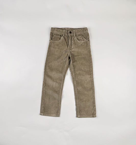 Corduroy Pants in beige