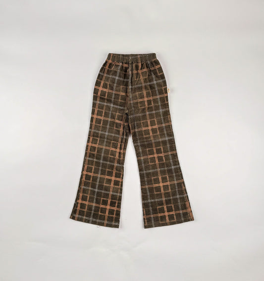 Corduroy Pants in green, khaki and brown