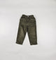 Velvet Pants in green and khaki