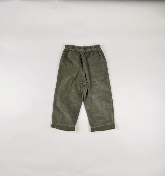 Baggy Pants in khaki and green