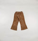 Corduroy Pants in brown, beige and orange