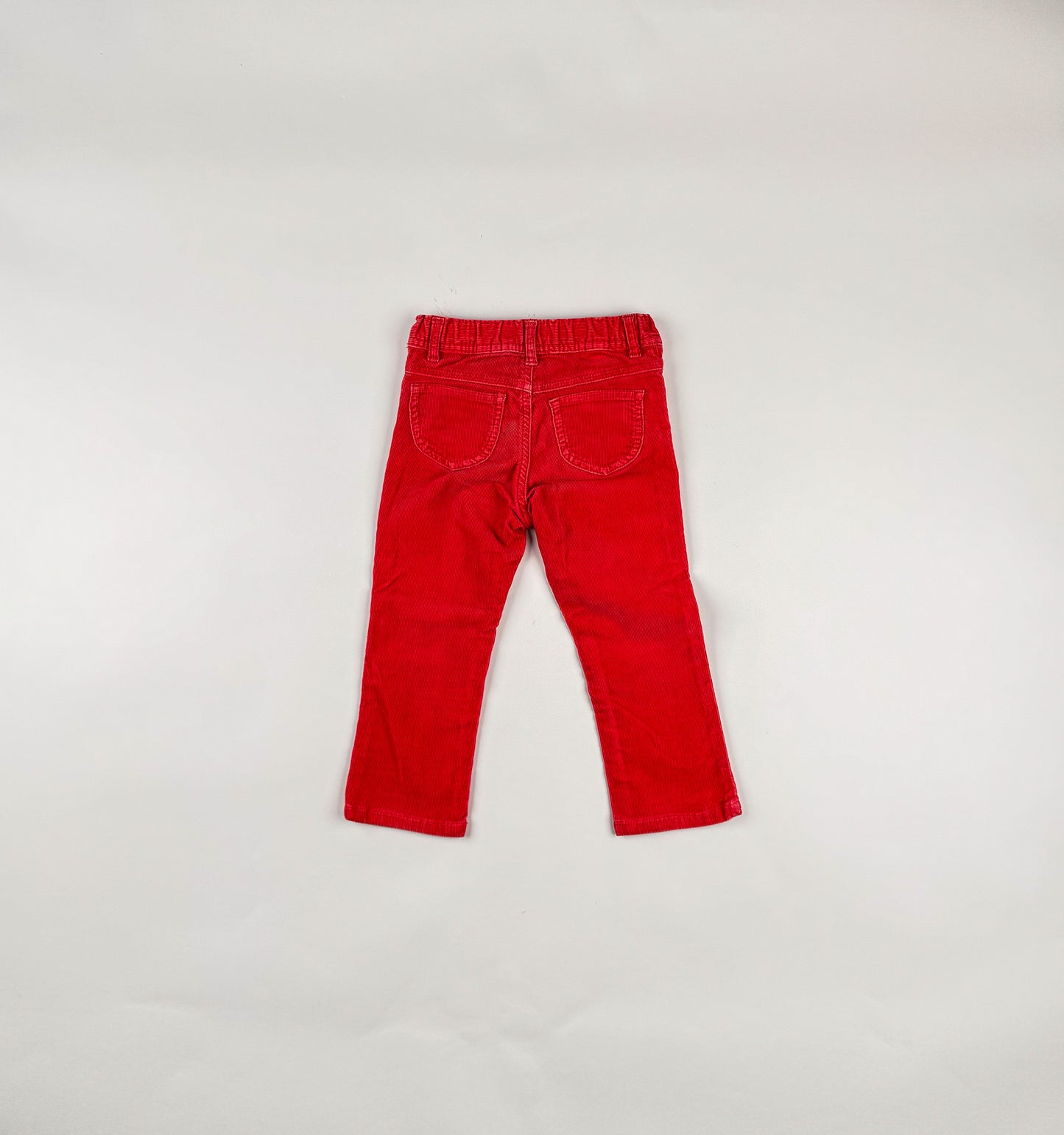 Corduroy Pants in red