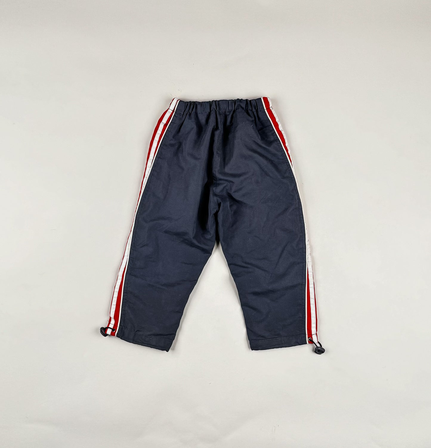 Tracksuit Pants in grey, red and white