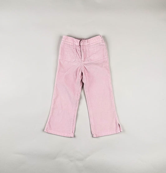 Corduroy Pants in pink