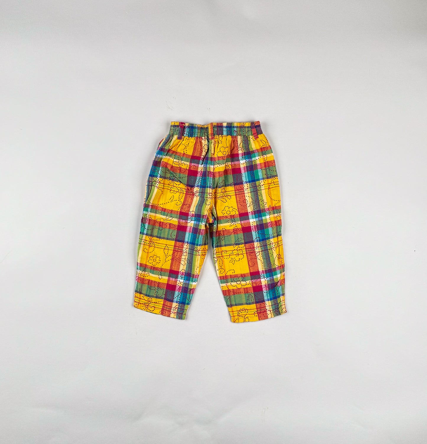 Baggy Pants in multi, yellow, red and green