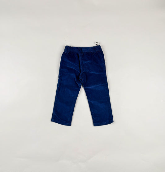 Corduroy Pants in blue