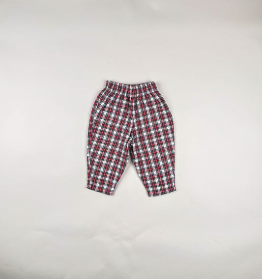 Baggy Pants in red, gren and white