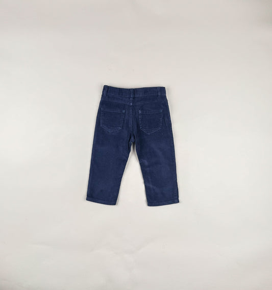 Corduroy Pants in blue